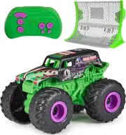 Official Grave Digger, Remote Control, Monster Truck w/ Ramp, 1:64 Scale, Toys