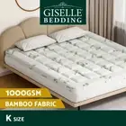 Giselle Bedding Mattress Topper Pillowtop Bamboo