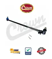 Crown J5356105 Steering Tie Rod Assembly for Jeep CJ5 CJ6 CJ7 CJ8 Commando LHD (for: Jeep)