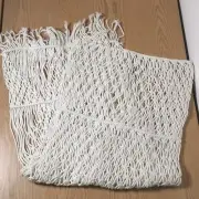 New open box no packaging Crochet BOHO Table Runner Off White Size 80”x15”
