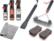 Q and Pulse Barbecue Cleaning Kit | Q Series BBQ | Pulse Series BBQ | Weber Barbecue Accessories | Designed for Q and Pulse Barbecues (18286)