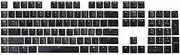Full Set of Keyboard 109 Keycaps Replacement for Logitech G915 G913 G815 G813 TKL RGB Gaming Mechanical Keyboard Black