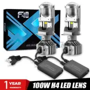 H4 Bi-LED Projector Lens Mini LHD 100W 12000LM LED Headlight Bulbs Hi/Low 6000K (for: Mini)