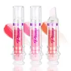 Lip Plumper Gloss 3 Colors Set,Natural Lip Plumping Oil and Lip Care Serum Enhan
