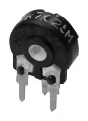 TRIMMER, 500R, 0.15W, 1TURN, Variable / Trimming Resistors, PT10MH01-501A2020-S