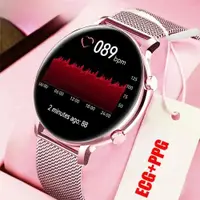 在飛比找ETMall東森購物網優惠-ECG+PPG Smart Watch Women Blue