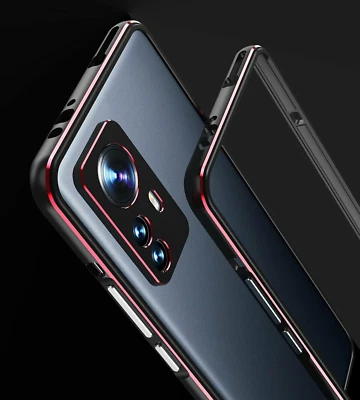 For XiaoMi Mi 12/ X/ Pro Luxury Aluminum Frame Bumper Lens Protection Case Cover