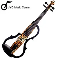 在飛比找PChome24h購物優惠-★JYC Music★高階SV-150虎背紋靜音提琴(雙輸出