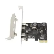 Usb3.1 PCIE Expansion Card PCIEx1 to2 Ports USB3.1 Type-C Adapter Card 10Gbps