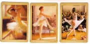 Set 3 x Ballerina Girls - Modern Wide Single Swap P/Cards No 2