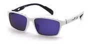Adidas SP0024 21X Men's Sunglasses White Size 58
