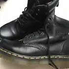 NEW ￼Dr Martens Black Leather US GIRL SIZE 6 (6 Eye 939) UK 4