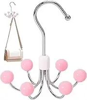 Bra Hanger for Closet, Hanger for Tank Top - Multifunctional Sock Hanger, Scarf Holder Space Saving, Rotatable Closet Organizer, Storage for Ties and Hats