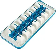 Joseph Joseph QuickSnap Plus Easy-Release Ice-Cube Tray with Stackable Lid - Blue ,White/Blue