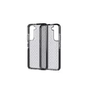 Tech21 EvoCheck Phone Case Cover Protection For Samsung Galaxy S22 Smokey/Black