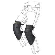 Spidi K-Net Knee Protectors, black for Men One Size