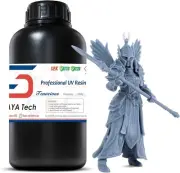 Siraya Tech Tenacious Easy Grey 3D Printer Resin, Flexible 405nm UV-Curing Resin