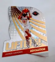 2020-21 Panini Revolution JAMES HARDEN LIFTOFF! SP DIE-CUT NBA INSERT Card MINT