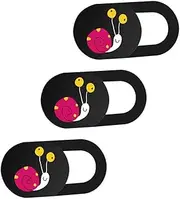 OSOLADY Privacy Cover Slide for Laptop Tablet 3 Pack Webcam Camera Cover Easy Slide Sturdy Protection Thin Lightweight Unique Design