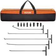 Rods Dent Puller Stainless Steel Paintless Repair Kits Hail Removal 13 PCS