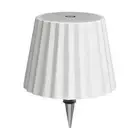 Wireless Wine Bottle Lamp 3 Color RGB LED Table Lamp Rechargeable Light(White) H