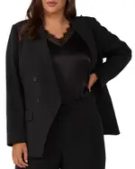 Estelle Plus Sophie Double Breasted Blazer