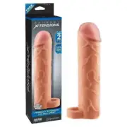 Fantasy X-Tensions Perfect 2'' Extension With Ball Strap - Penis Extension Sleev