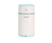 9 Colors Ultrasonic Air Humidifier Intelligent LED Purifier USB Humidifier-BLUE