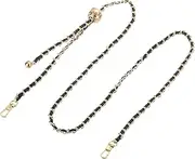 sourcing map Purse Chain Strap, Adjustable Bag Chain Strap Replacement Crossbody Chain Strap Handbag Chains