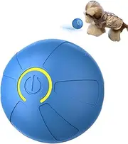 Smart Interactive Dog Toys Ball,Shaky Ball Toy Dogs, Automatic Moving Dog Toy Ball Smart USB.Automatic Bouncing for Small Medium Large Dogs.(Blue)