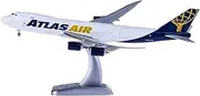 Replica 1/400 for Scale B747-8F Atlas Air Alloy Diecast Airplane Model Toys for Boys Adult Collection Static Display Airplane Toy