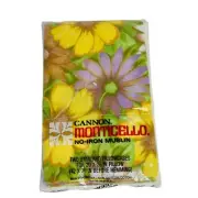 70s Hippie Daisy Pillowcases Cannon Monticello Muslin Standard Retro Floral VTG
