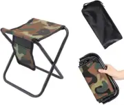Compact Folding Stool for Camping and Fishing - Portable and Lightweight