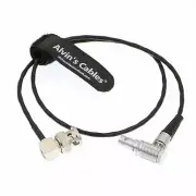 BNC to 5 Pin Timecode in Cable for ARRI Alexa Camera Sound Devices Zaxcom 50cm
