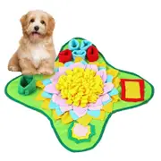 Catzon Pet Snuffle Mat Non-Slip Interactive Puzzle Toys for Dog Cat-Green