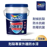 【DULUX得利塗料】A955 剋裂專家外牆防水漆（5加侖裝）