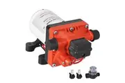 Manan Caravan Water Pump High Pressure 55PSI 12V Orange