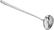 CATIEBYE Stainless Steel Long Handle Oil Spoon Long Stir Spoons Kitchen Sauce Ladle for Cooking