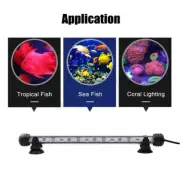Fish Tank Aquarium Lights LED Waterproof Full Spectrum Aqua Lamp RGB 18-92CM AU