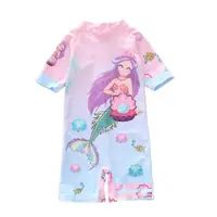 在飛比找ETMall東森購物網優惠-新款兒童泳衣女連體女孩寶寶公主一體泳裝可愛韓國嬰兒女童游泳衣
