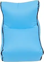 Toyvian 1pc Inflatable Lazy Sofa Portable Folding Lounger for Camping Beach and Pool Lightweight Easy to Clean Travel-Friendly Air Couch for Comfort