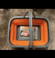 Collapsible Camping Sink And Tote Multifunctional Bag 2.25 Gallons (a)