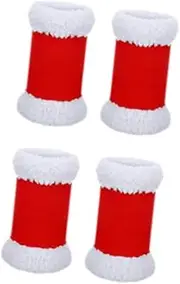 harayaa 4X Horse Leg Wraps Fly Leg Boots Xmas Breathable Horse Leg Protectors Leg Guard for Livestock Exercising Christmas Cosplay