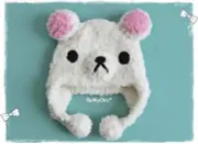 Blythe Dress Clothe Dal Pullip Doll - Very Cute & Soft Rilakuma Knit Helmet Hat