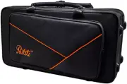 PTALTLW102 Lightweight Alto Saxophone Case Durable with Backpack Straps, Black/Y