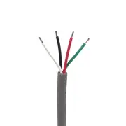 24 AWG 4 Conductor CMG Communication Cable, 300V, Unshielded, 500 ft Length
