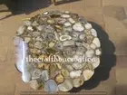 Marble Agate Table Top / Agate Table Top / Semi Precious Stone Table Top Decor