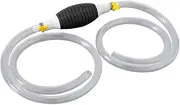 HORIALENCE Manual Oil Pump Hose for Gasoline and Fuel Transfer Portable Siphon Hose Efficient Liquid Transfer for Cars Trucks Water and Kerosene Lightweight and Durable Design