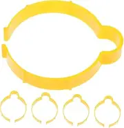 Ciieeo 5pcs Roll Body Film Tool Vinyl Film Fixing Clamp Tint Film Grippers Car Vinyl Film Holders Car Window Vinyl Holders Car Vinyl Film Clips Tint Film Fixing Clamps Plastic Yellow