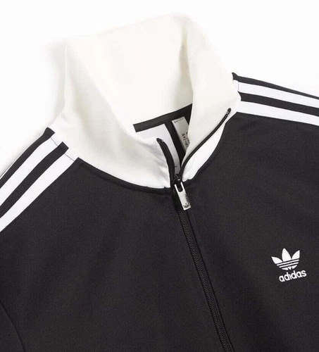 adidas Beckenbauer Top Originals Classic Collared Retro Track Jacket Men Size
